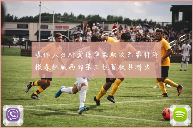 媒体人分析爱德华兹助攻巴雷特海报森林狼西部第三位置极具潜力